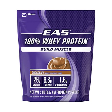Proteina Aislada (Isolate) 100% Whey de EAS saco de 5 libras (2.3 kg)